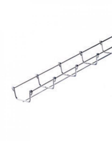 Photo Chemin de cbles fil BFR Hauteur 60 - Largeur 200 - Longueur 3m - Finition Z100 | Ref : MV50533