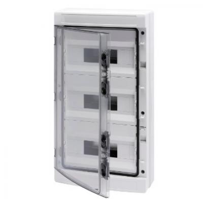 GEWISS Coffret tanche en saillie ip65 36 modules 3 ranges 40105BD