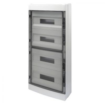 GEWISS Coffret tanche en saillie ip65 72 modules 4 ranges 40109BD