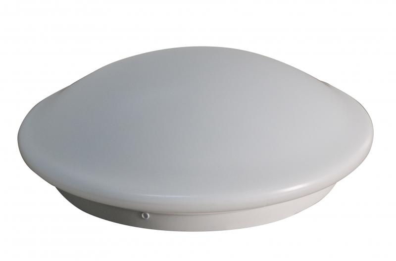 Photo Dome  Plafonnier LED 350x115 18W 4000k 1500lm 120 avec dtecteur de prsence blanc | Ref : 164318