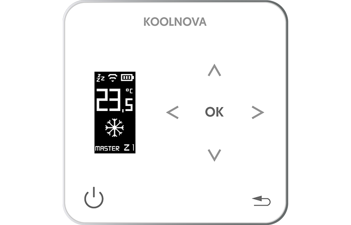 Photo PACK THERMOSTAT ECOZONE SMART RADIO BLAN | Ref : ECOZRS1ZT-B