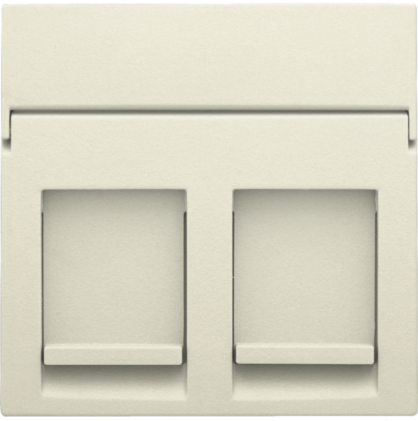 Photo ENJOLIVEUR DATA 2xRJ CREAM | Ref : 100-65200