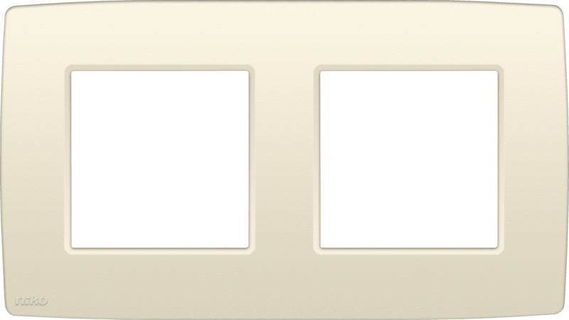 Photo PLAQUE DOUBLE 71 CREME | Ref : 100-76800