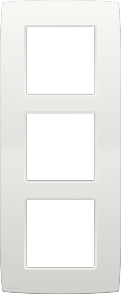 Photo PLAQUE TRIPLE 60 BLANC | Ref : 101-76300