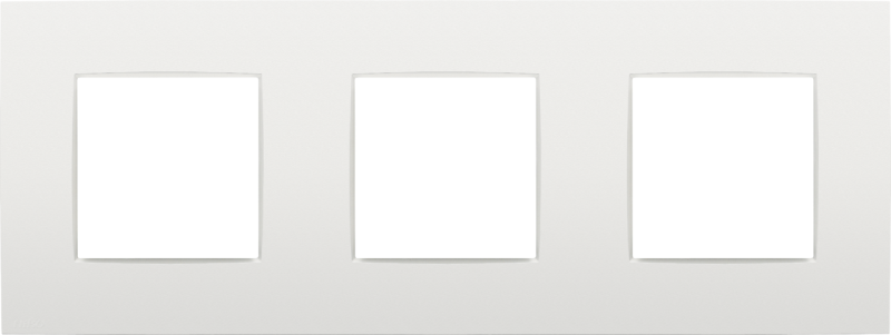 Photo PLAQUE TRIPLE 71 WHITE | Ref : 120-76700