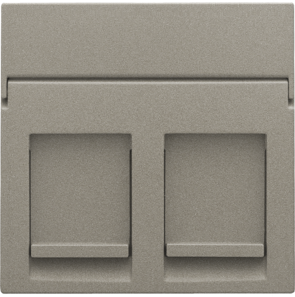 Photo ENJOLIVEUR DATA 2xRJ BRONZE | Ref : 123-65200