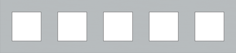 Photo PLAQUE QUINT.  S.STEEL | Ref : 150-76005