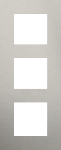 Photo PLAQUE TRIPLE 60 STEEL | Ref : 150-76300