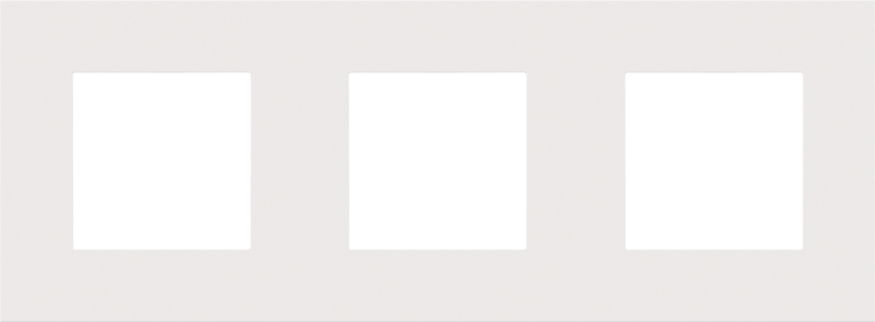 Photo PLAQUE TRIPLE 71 WHITE | Ref : 154-76700