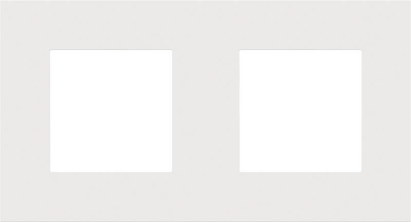 Photo PLAQUE DOUBLE 71 WHITE | Ref : 154-76800