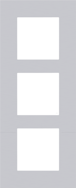 Photo PLAQUE TRIPLE 60 GREY | Ref : 155-76300