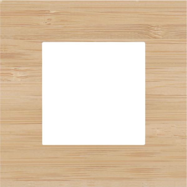 Photo PLAQUE SIMPLE  BAMBOO | Ref : 156-76100