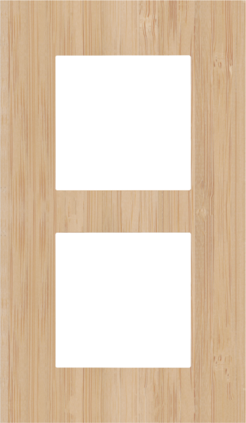 Photo PLAQUE DOUBLE 60 BAMBOO | Ref : 156-76200