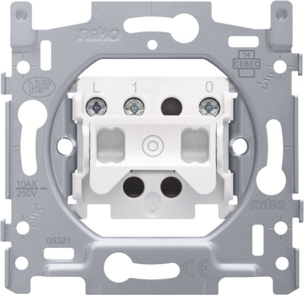 Photo SOCLE BOUTON POUSSOIR NO | Ref : 170-00001