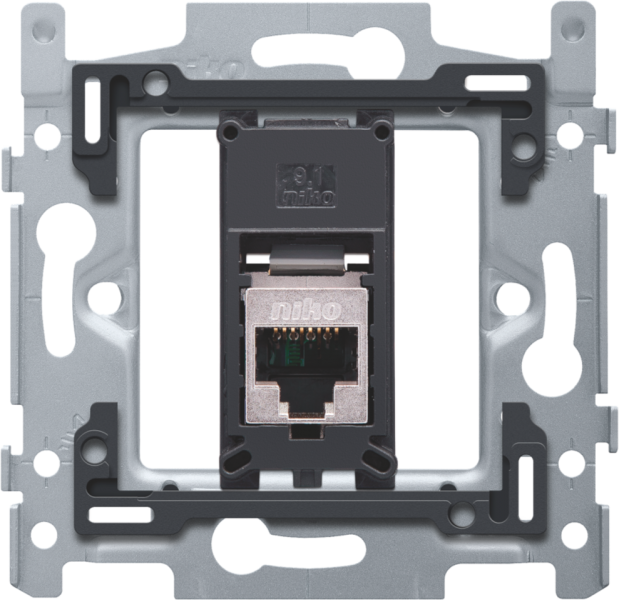 Photo SUPPORT 1XRJ45 STP CAT5E | Ref : 170-65255