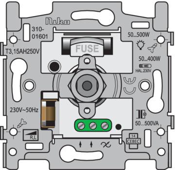 Photo SOCLE VARIATEUR 500W/VA | Ref : 310-01601