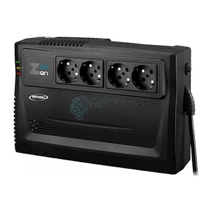 Photo Zen Live 1000 Onduleur Line Interactive 1000 VA 4 Prises FR/SCHUKO | Ref : 66084
