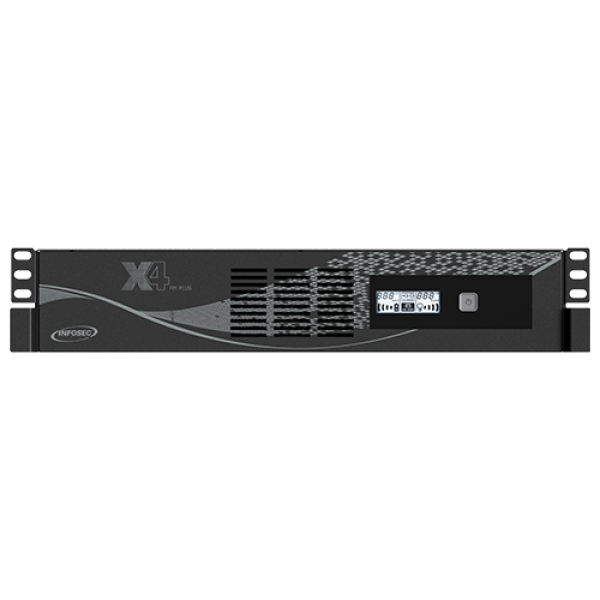Photo X4 600 RM Plus Onduleur Line Interactive 600 VA 4 Prises IEC - 2 prises FR/SCHU | Ref : 66061