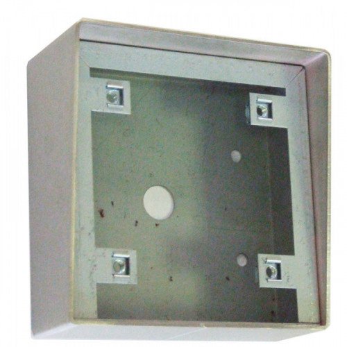 Photo Boitier pour lecteur - face incluse - saillie - inox | Ref : 12-0107