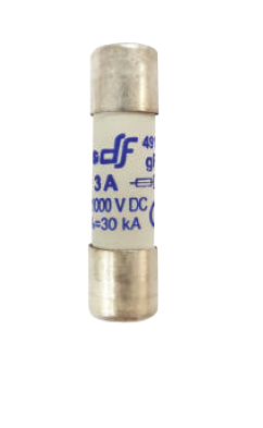 Photo FUSIBLE 10X38 GPV 25A 1000V - DC | Ref : DF491640