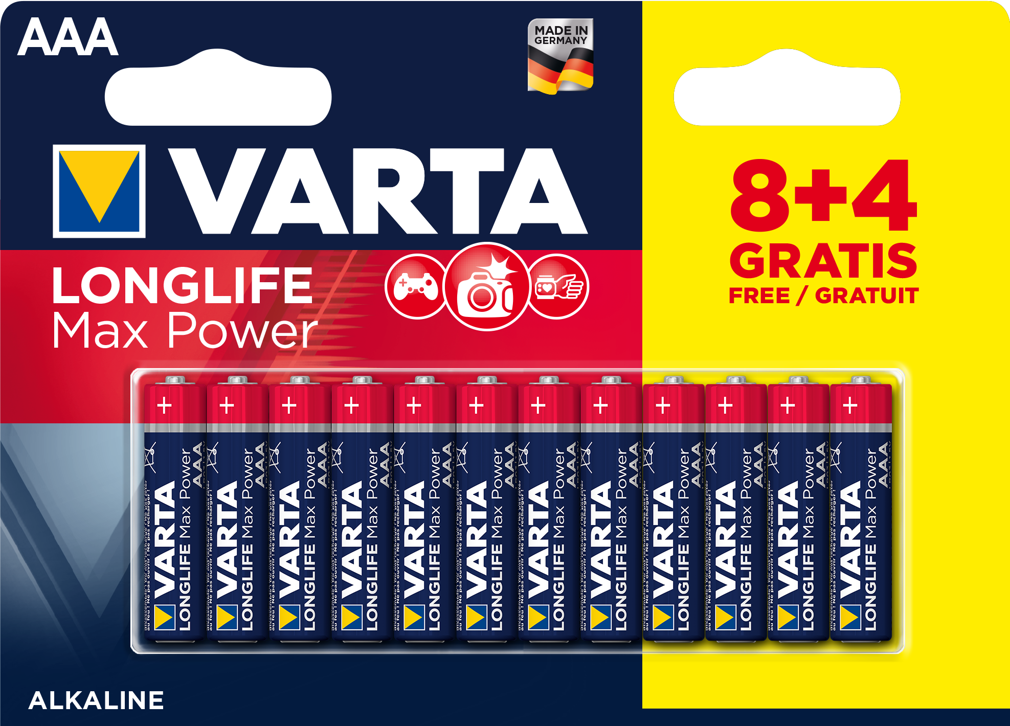 VARTA 4 piles rechargeable AAA pour Téléphone Sans Fil +Cadeau-Its