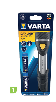 Photo LED DAY LIGHT + 2AA FAISCEAU 29M | Ref : 16632421