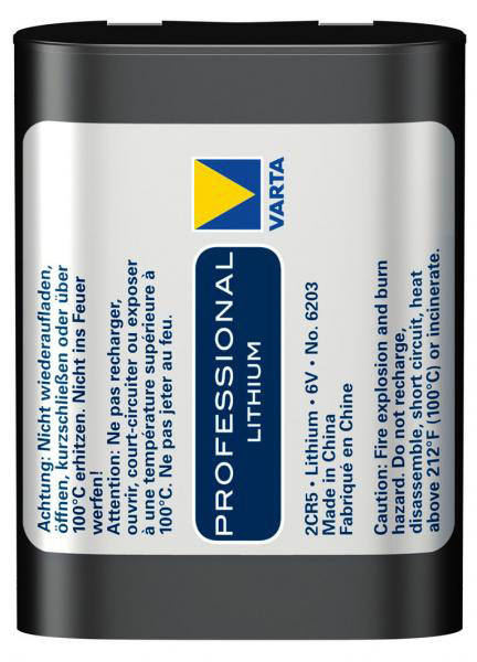 Photo Pile 2CR5 Lith Pro X1 | Ref : 6203401