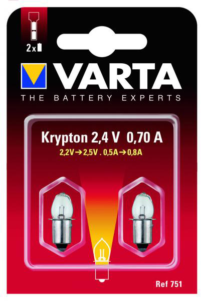 Photo Amp Krypton 2,4V 0,7A X2 | Ref : 751402