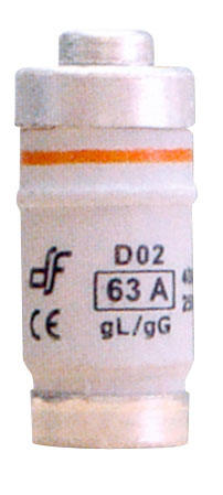 Photo Fusible GL/GG D02 25A Bouteille | Ref : DF201125
