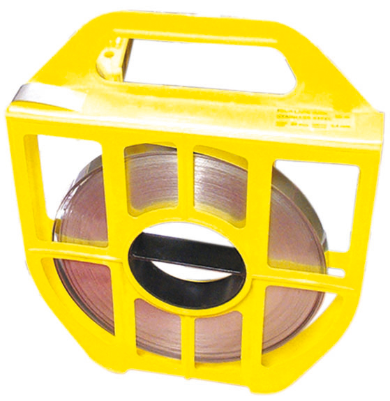 Photo Feuillard Inox 10X0,4 50M | Ref : FE104