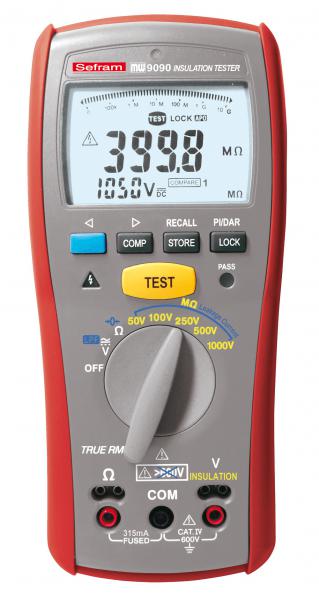 Photo Mesureur d'isolement num�rique 50V, 100V | Ref : MW9090