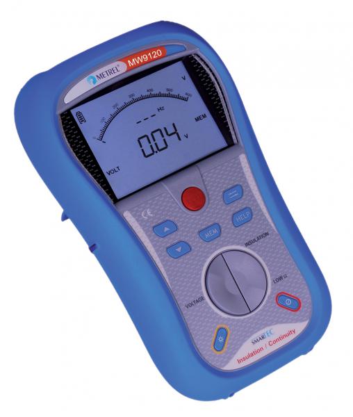 Photo Mesureur d'isolement 50V, 100V, 250V, 500V, 1000 V. Continuit 200mA | Ref : MW9120