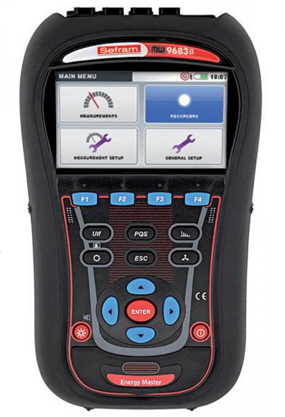 Photo ANALYSEUR D ENERGIE TRIPHASE 3U 4I CLASS | Ref : MW9683B