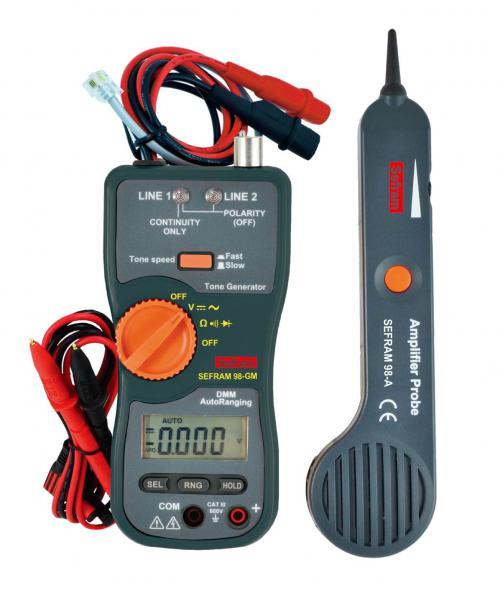 Photo TESTEUR DE CABLE RESEAUX INFORMATIQUES, | Ref : SEFRAM98