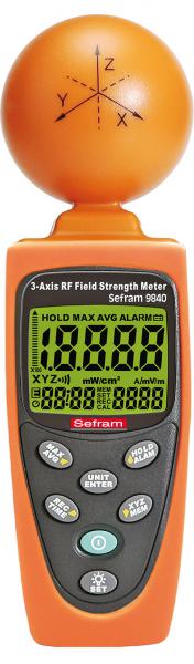 Photo Mesureur de champ �lectrique 5MHz � 3,5 GHz | Ref : SEFRAM9840