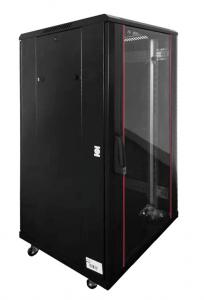 SYSTORM Baie 19 22u 600x800 noire hauteur 117cm SYA2268