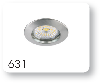 Photo Encastré - IP20 - Douille non incluse- C | Ref : 631D-00