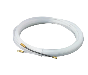 Photo Tire-fils nylon diam. 4 mm avec guide flexible et �illet rotatif . Long= 30m | Ref : 52055262