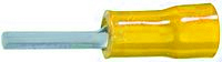 Photo Cosses plates stries jaunes pour conducteur de sections 2.5  6.0mm. Conditionnes en boite pour prsentoir | Ref : B716E
