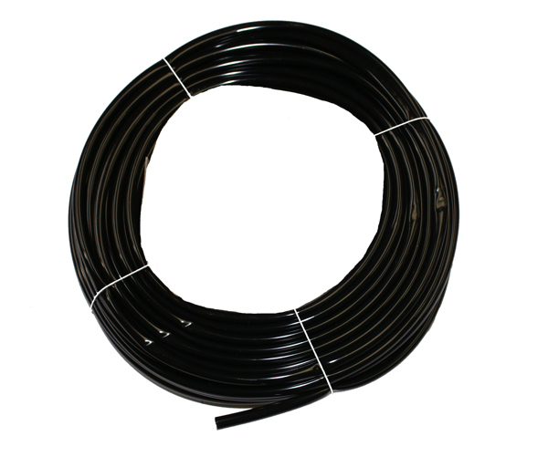 Photo Gaine PVC souple noir 10mmx25m | Ref : GSN10