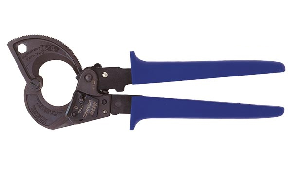 Photo Coupe cbles manuel  cliquet.  32 mm maxi pour cbles cuivre et aluminium. Utilisation d'une main | Ref : K106/1