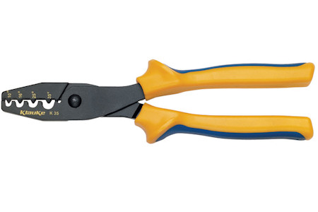 Photo Pince � sertir pour embouts de 10 � 35 mm� | Ref : K35