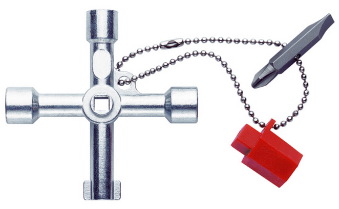 Photo Cl en croix pour coffret de distribution | Ref : KL500