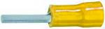 KLAUKE FRANCE Cosses plates stries jaunes pour conducteur de sections 2.5  6.0mm. conditionnes en boite pour prsentoir B716E