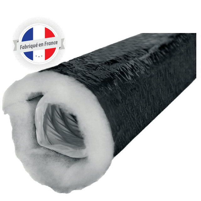 Photo GAINE PVC D160 LONGUEUR 6M ISOLEE 25MM O | Ref : OS16VT154-O