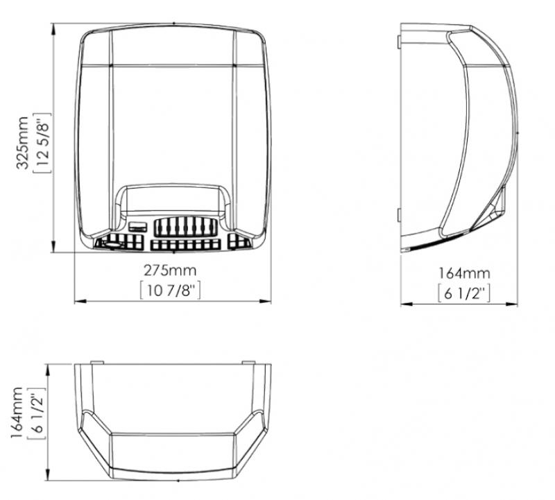 Vignette 3 produit Ref : OS13SMM03 | Sche-mains senior automatique anti-vandalisme 2750W