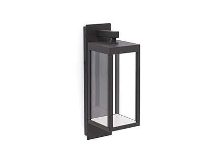 Photo Kerala Led Lampe Applique Gris Fonce | Ref : 74453