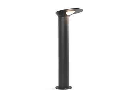 Photo Lotus Lampe Balise Gris Fonce H50 | Ref : 71225
