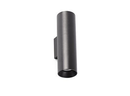 Photo Stan Lampe Applique Noir 2L | Ref : 43751
