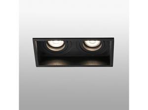 FARO Hyde lampe encastrable noir carre orient 40127